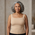 Roxanne™ | Built In Comfort Bra Tanktop